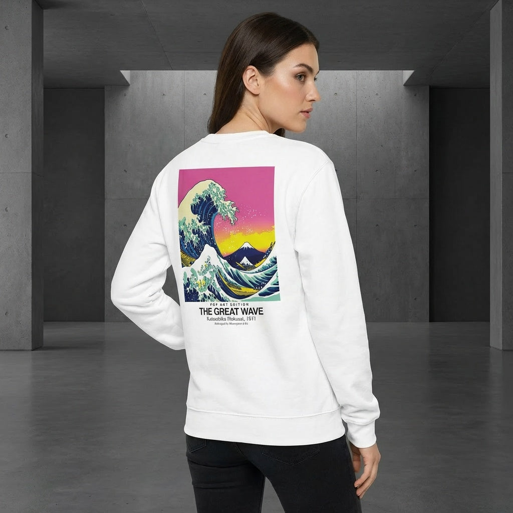 The Great Wave Sweater - POP ART EDITION-4