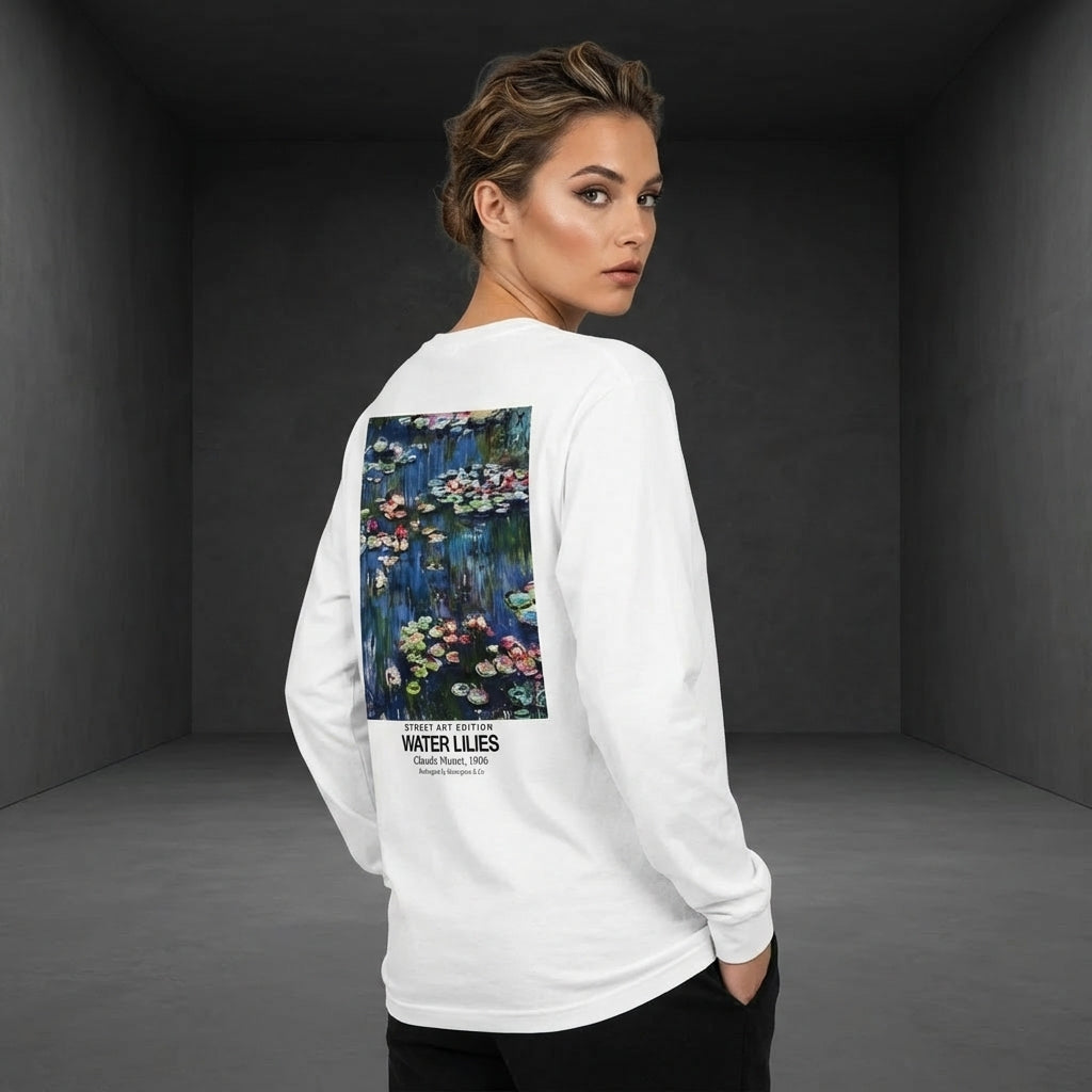 Water Lilies Sweater - STREET ART EDITION-3