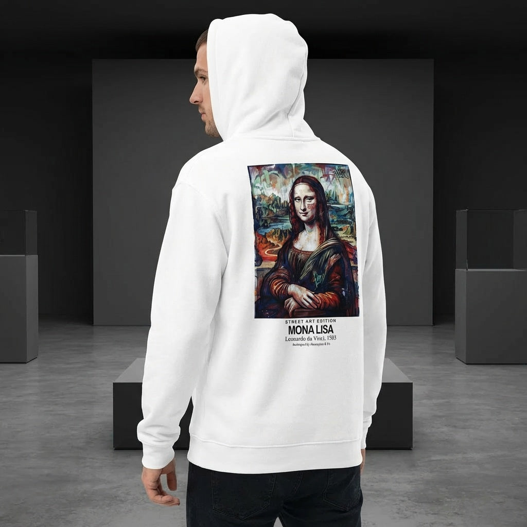 Mona Lisa Hoodie - STREET ART EDITION-3