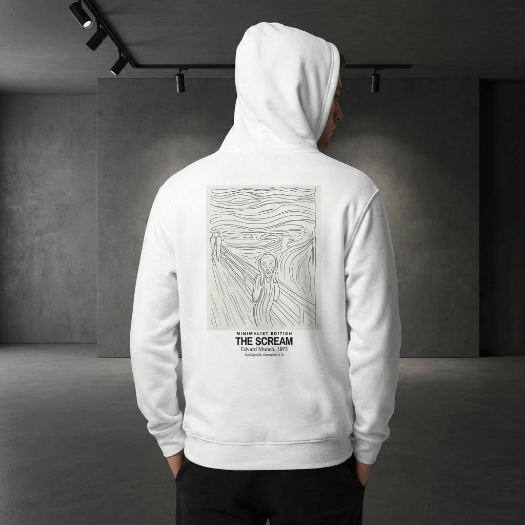 The Scream Hoodie - MINIMALIST EDITION-1