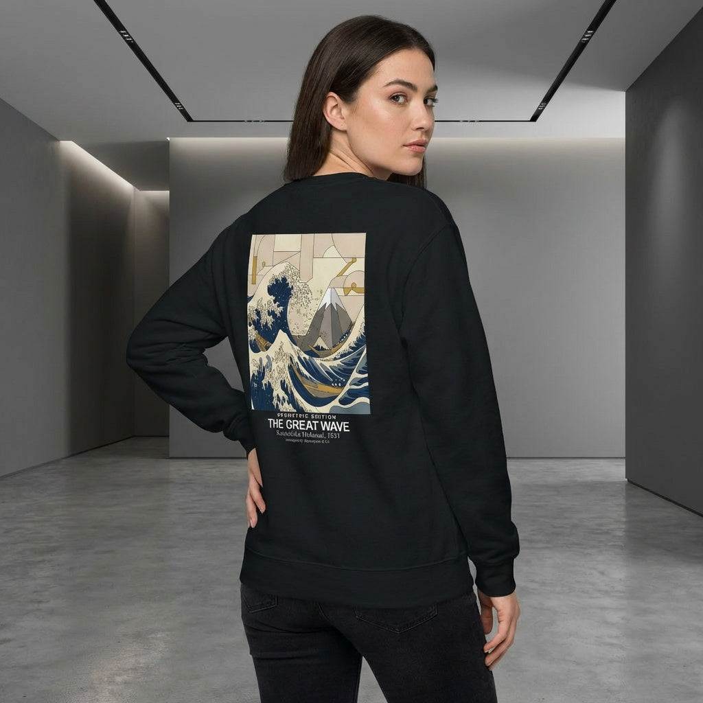 The Great Wave Sweater - GEOMETRIC EDITION-1