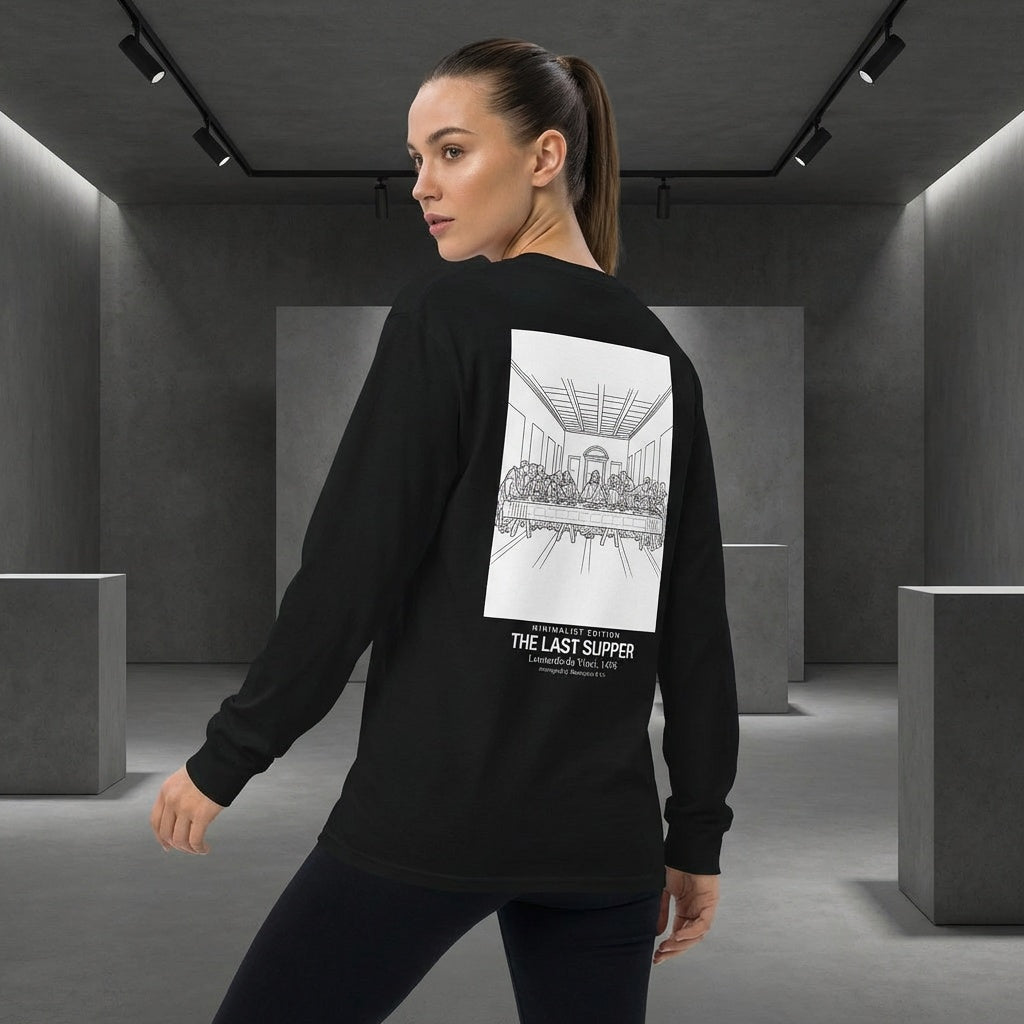 The Last Supper Longsleeve T-Shirt - MINIMALIST EDITION-4