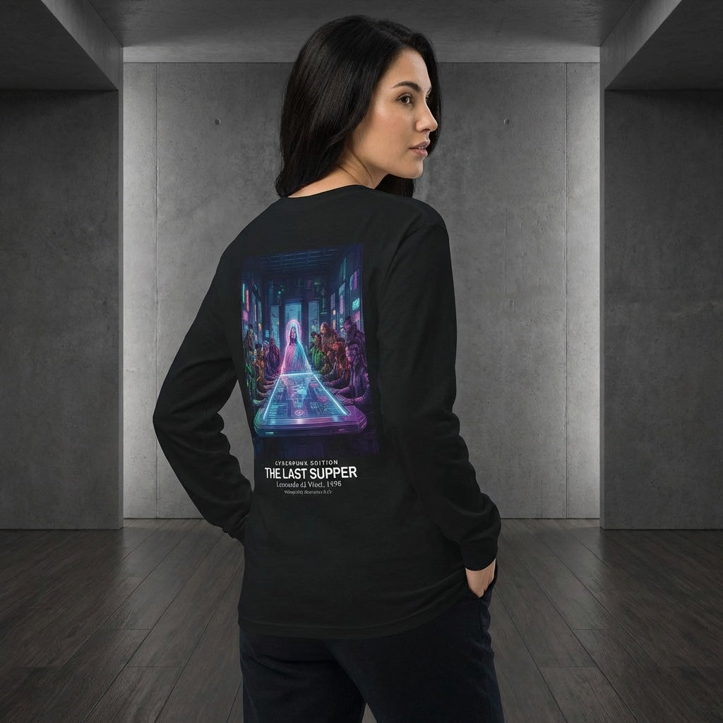 The Last Supper Longsleeve T-Shirt - CYBERPUNK EDITION