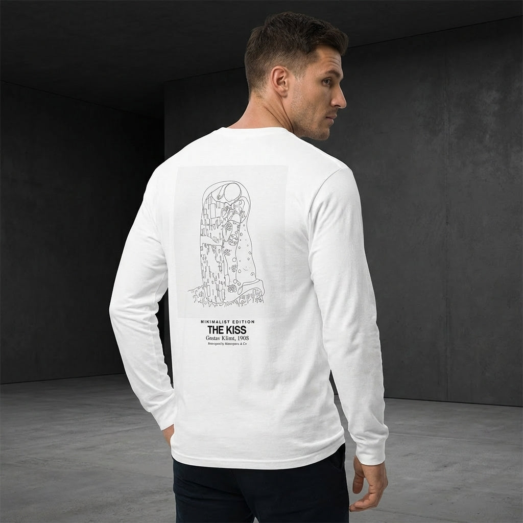 The Kiss Longsleeve T-Shirt - MINIMALIST EDITION