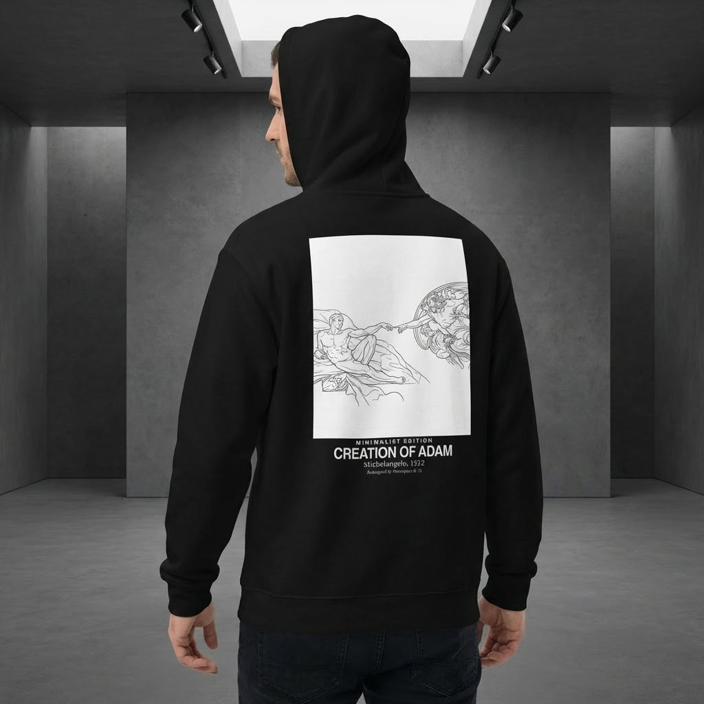 Creation of Adam Hoodie - MINIMALIST EDITION-3