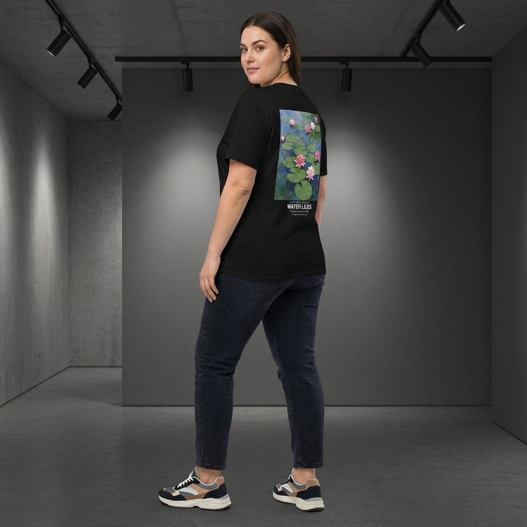 Water Lilies T-Shirt - LOW POLY EDITION-3