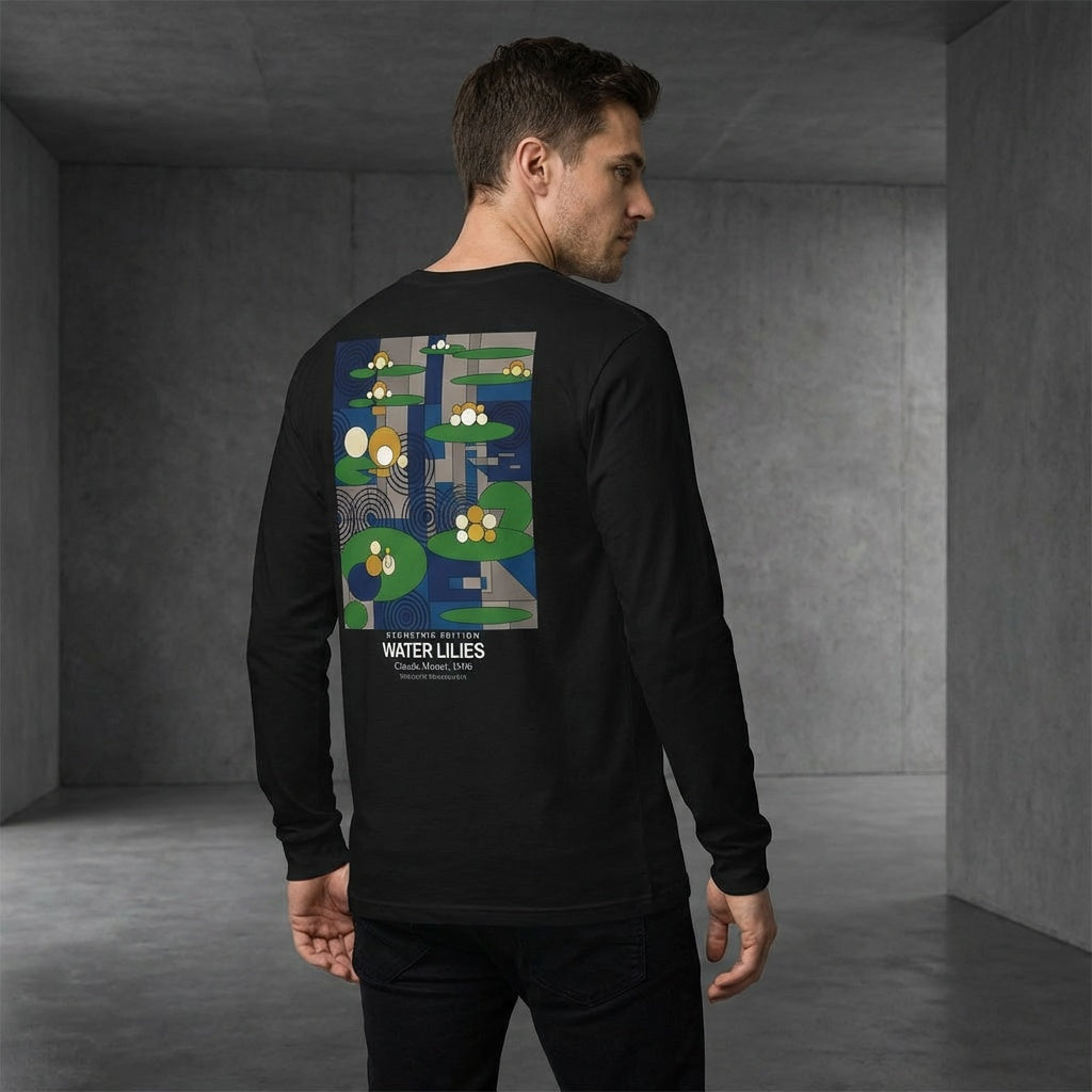 Water Lilies Sweater - GEOMETRIC EDITION-4