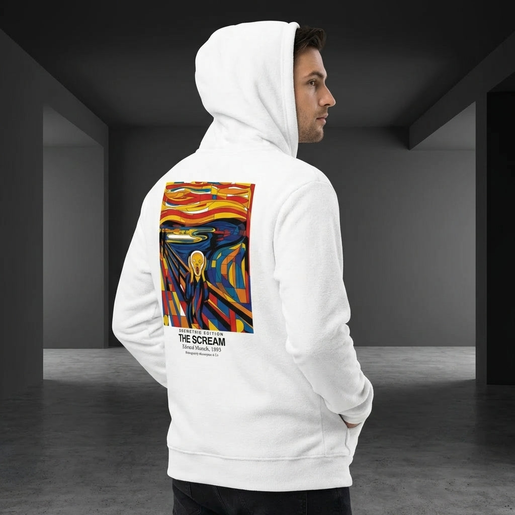 The Scream Hoodie - GEOMETRIC EDITION-1