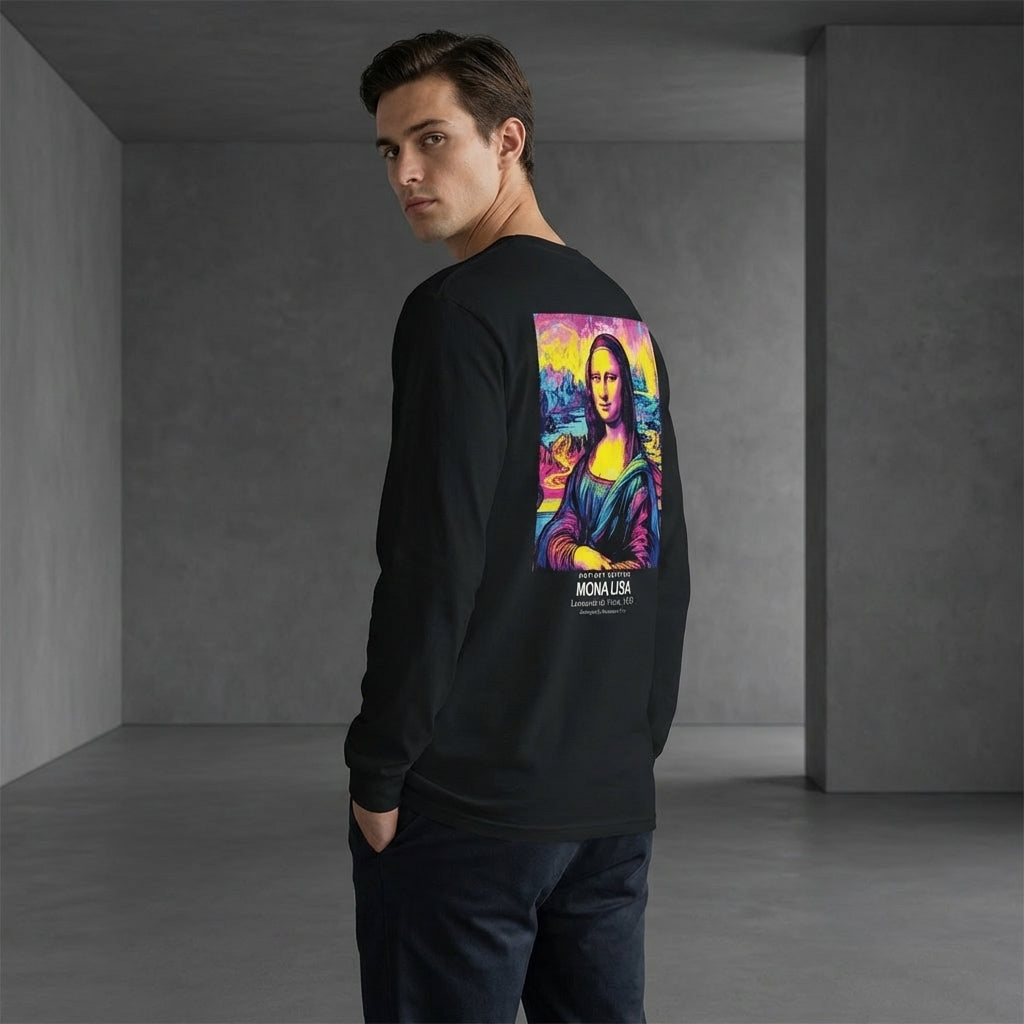 Mona Lisa Longsleeve T-Shirt - POP ART EDITION-2