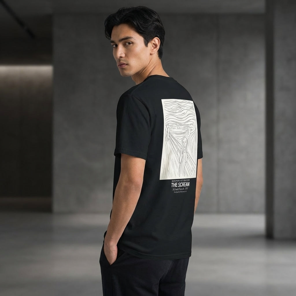 The Scream T-Shirt - MINIMALIST EDITION-3