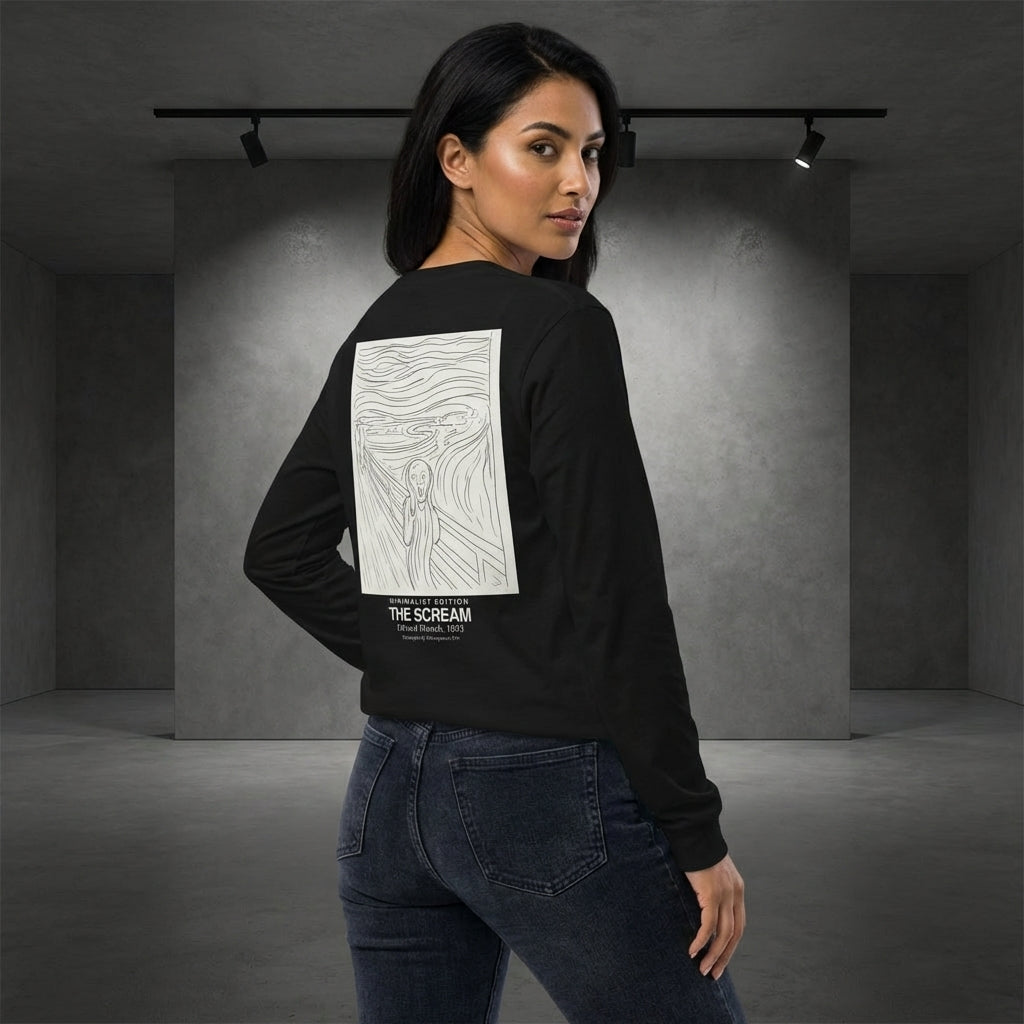 The Scream Sweater - MINIMALIST EDITION-4