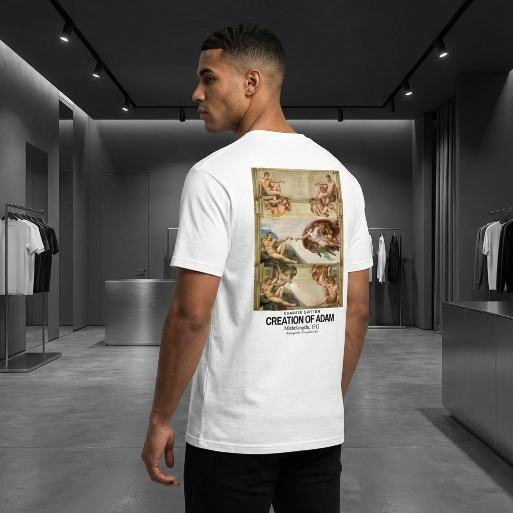 Creation of Adam T-Shirt - CLASSIC EDITION-4