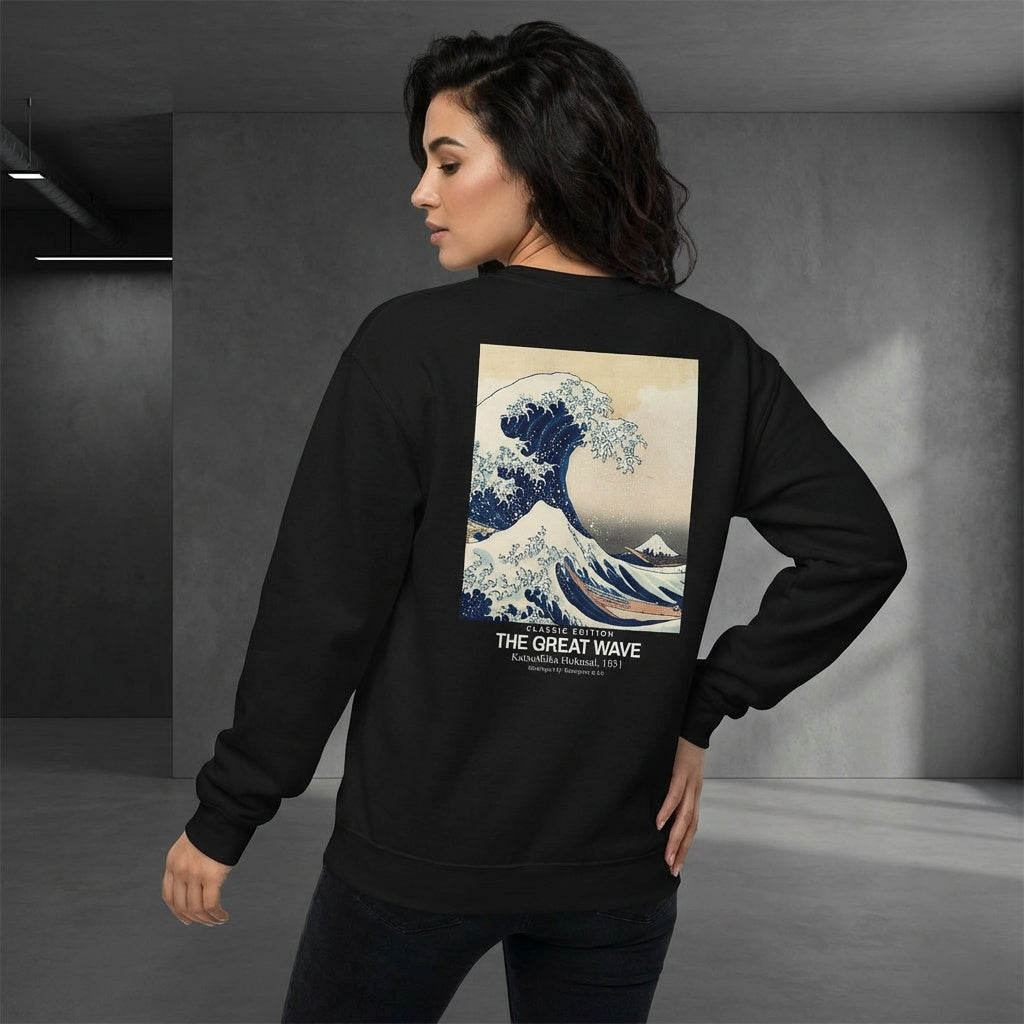 The Great Wave Sweater - CLASSIC EDITION-4