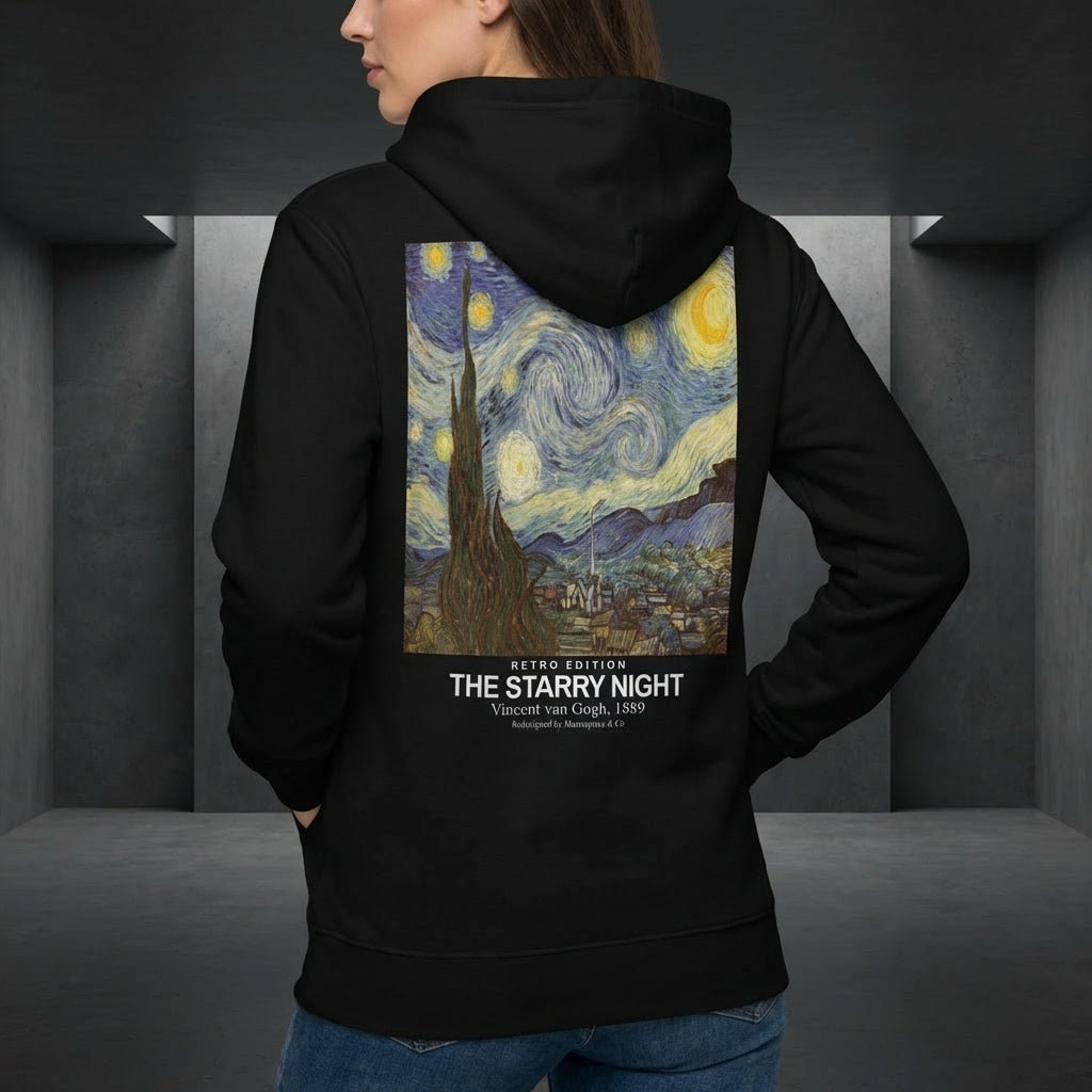 The Starry Night Hoodie - RETRO EDITION-2