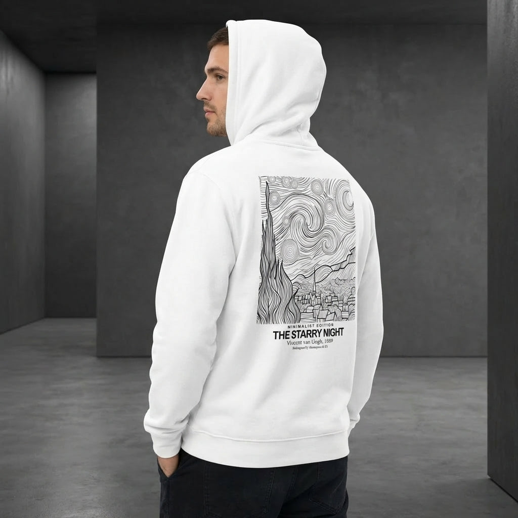 The Starry Night Hoodie - MINIMALIST EDITION-1