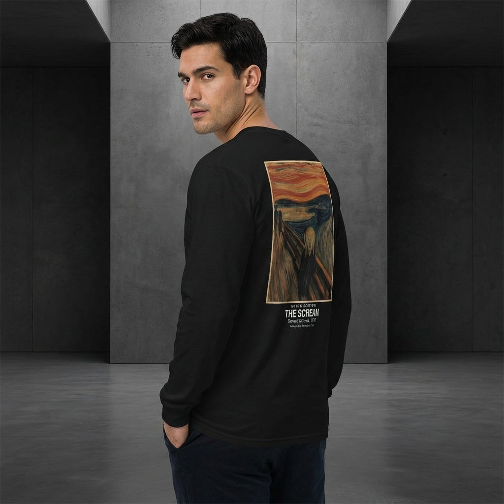 The Scream Longsleeve T-Shirt - RETRO EDITION-2