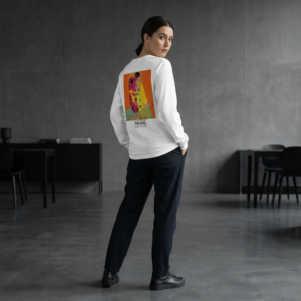 The Kiss Longsleeve T-Shirt - POP ART EDITION-4