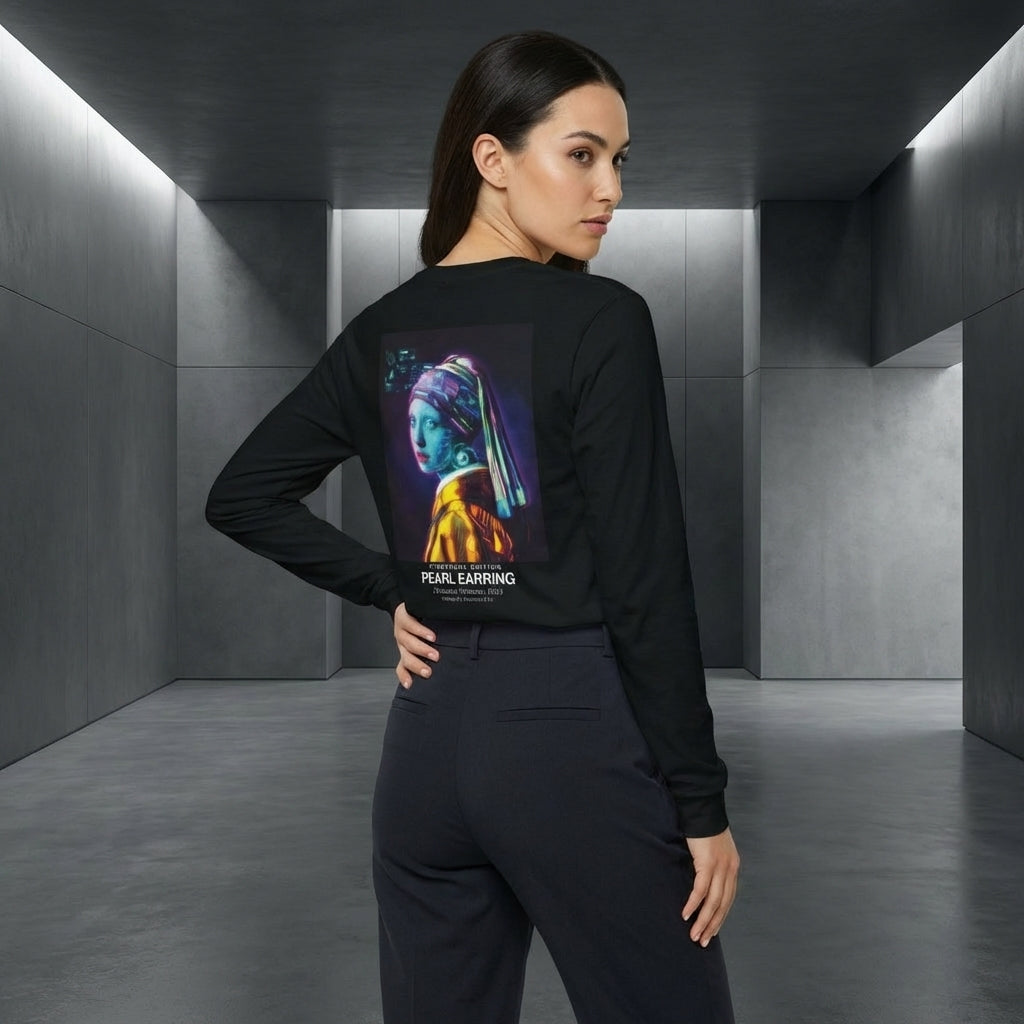 Girl with a Pearl Earring Sweater - CYBERPUNK EDITION-2