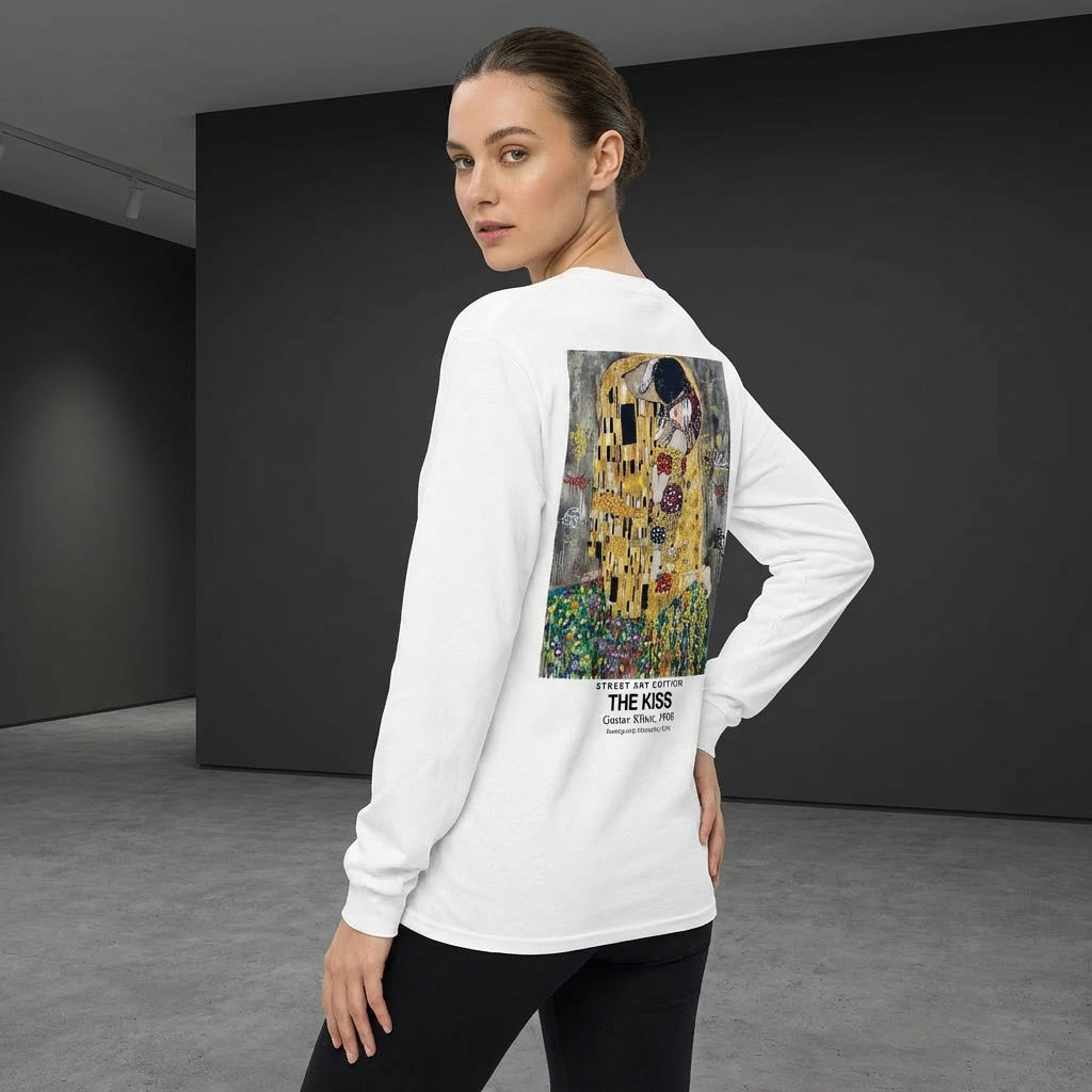 The Kiss Longsleeve T-Shirt - STREET ART EDITION-3