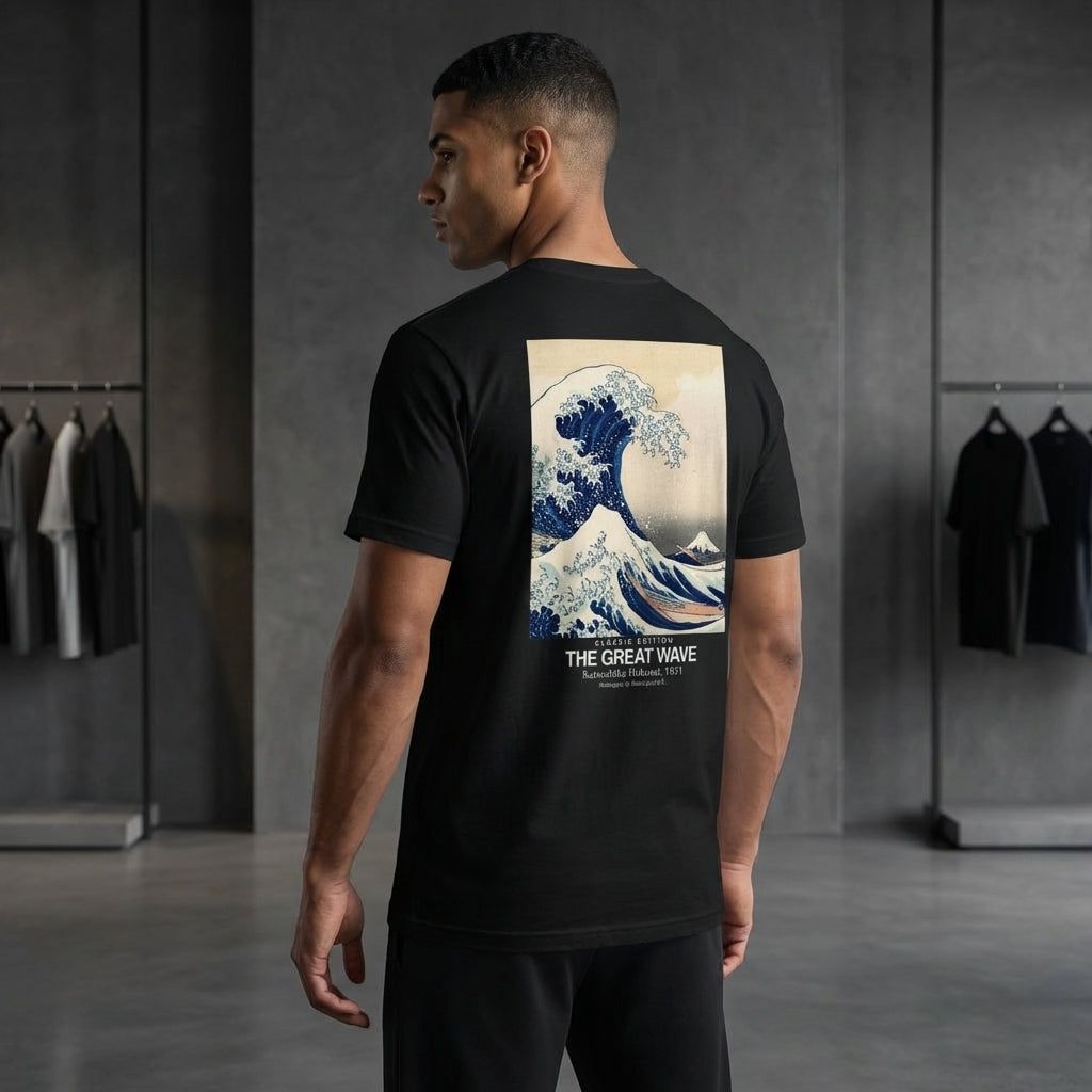 The Great Wave T-Shirt - CLASSIC EDITION-3