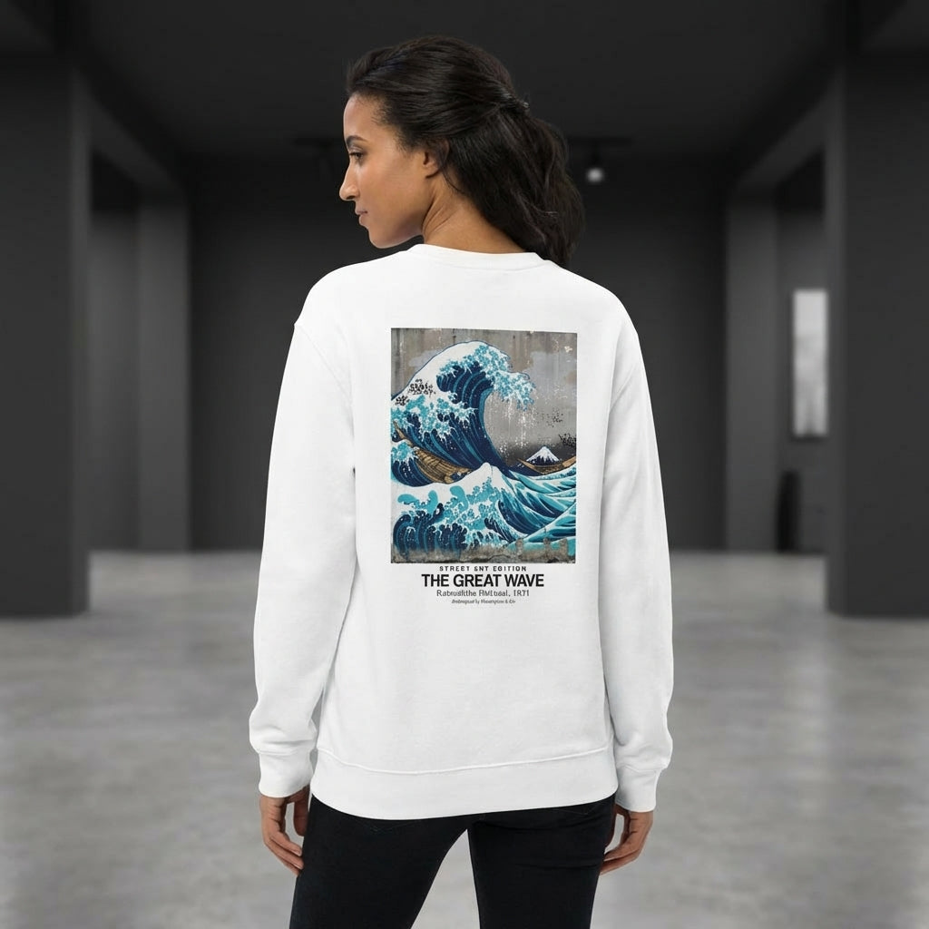 The Great Wave Sweater - STREET ART EDITION-4