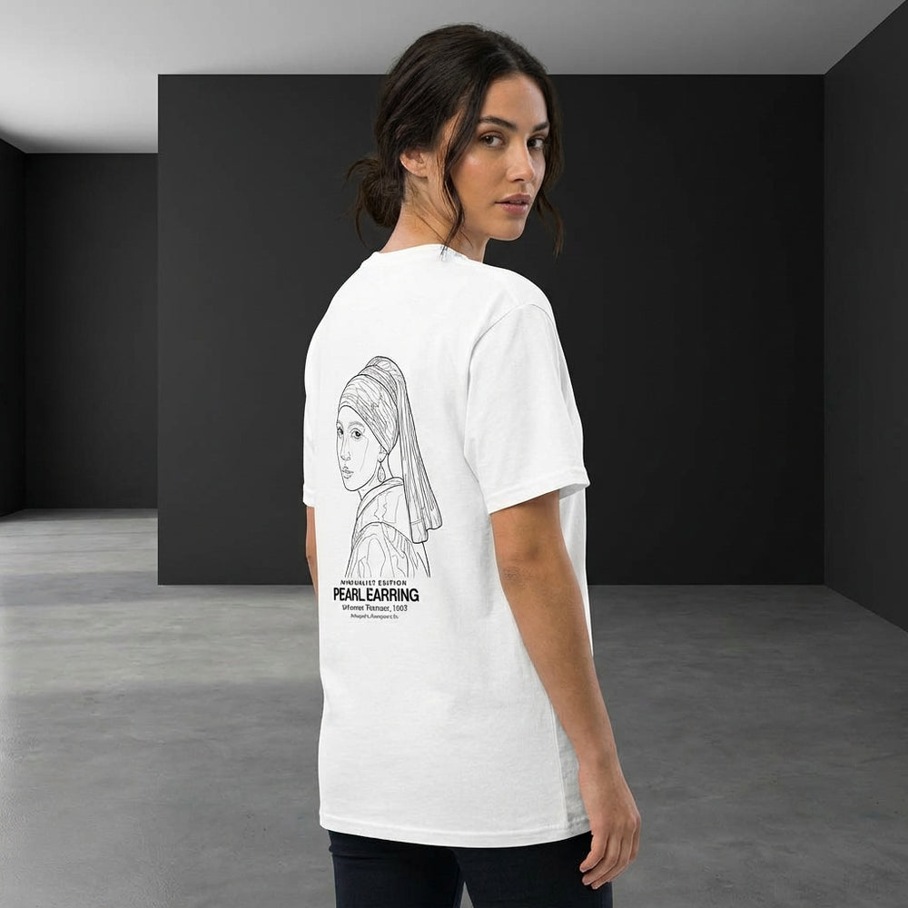 Girl with a Pearl Earring T-Shirt - MINIMALIST EDITION