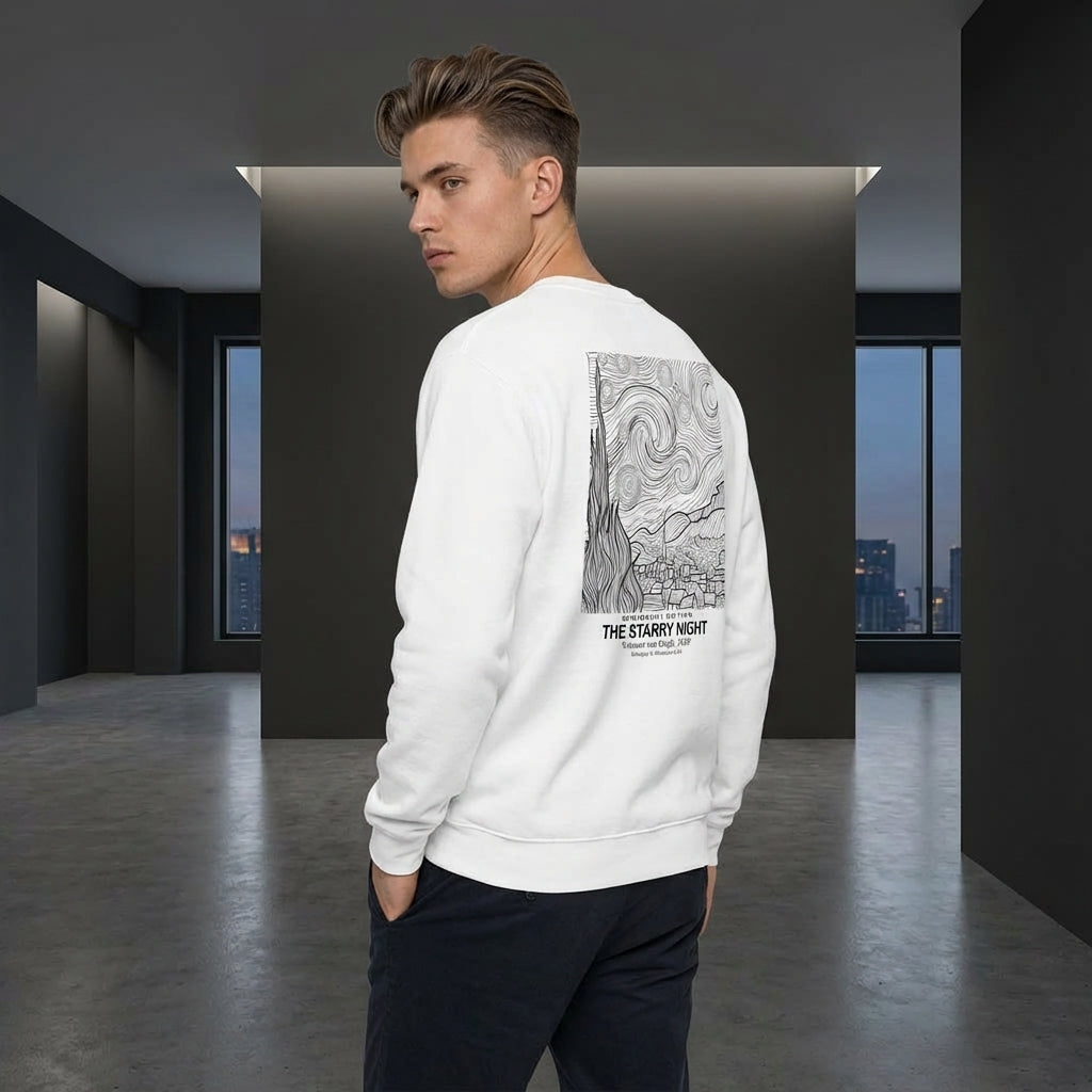 The Starry Night Sweater - MINIMALIST EDITION-1