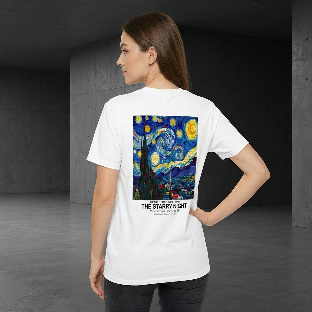 The Starry Night T-Shirt - GEOMETRIC EDITION-3