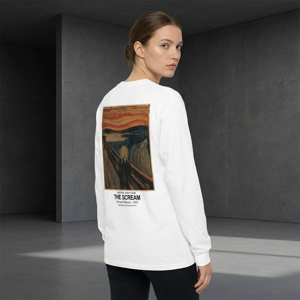 The Scream Longsleeve T-Shirt - RETRO EDITION-3