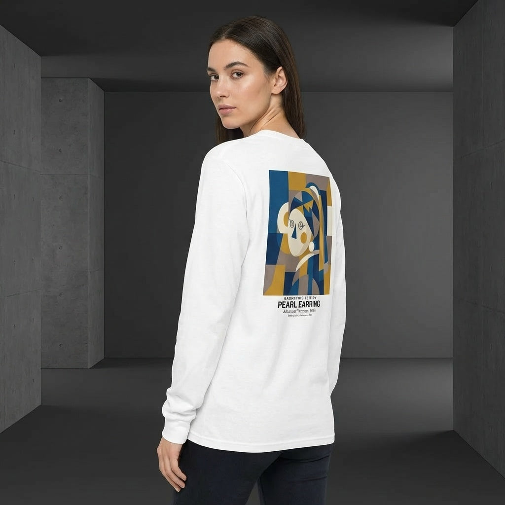 Girl with a Pearl Earring Sweater - GEOMETRIC EDITION-2