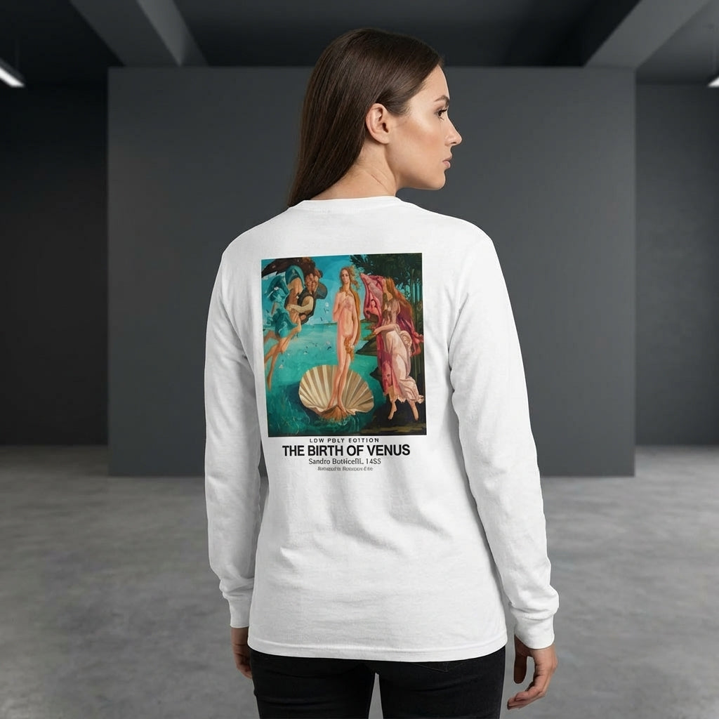 The Birth of Venus Sweater - LOW POLY EDITION-1