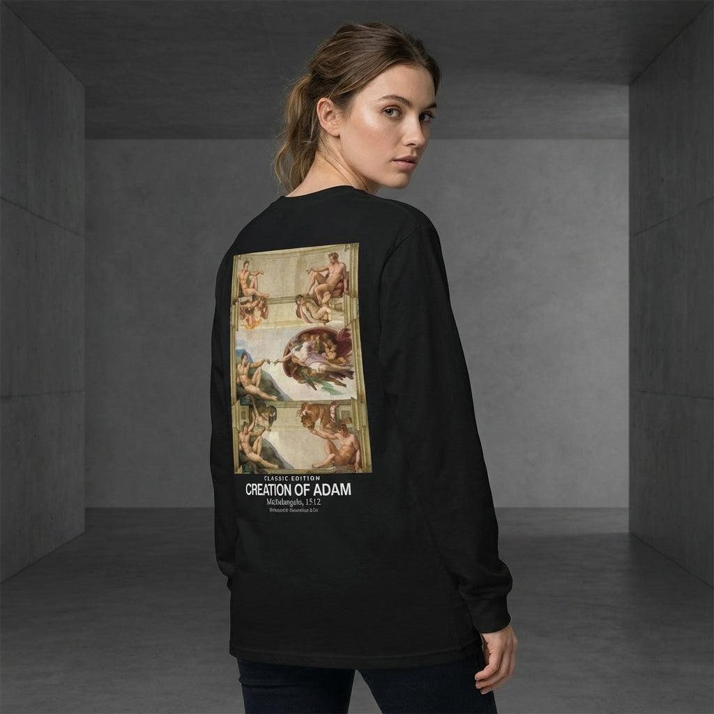 Creation of Adam Longsleeve T-Shirt - CLASSIC EDITION-4