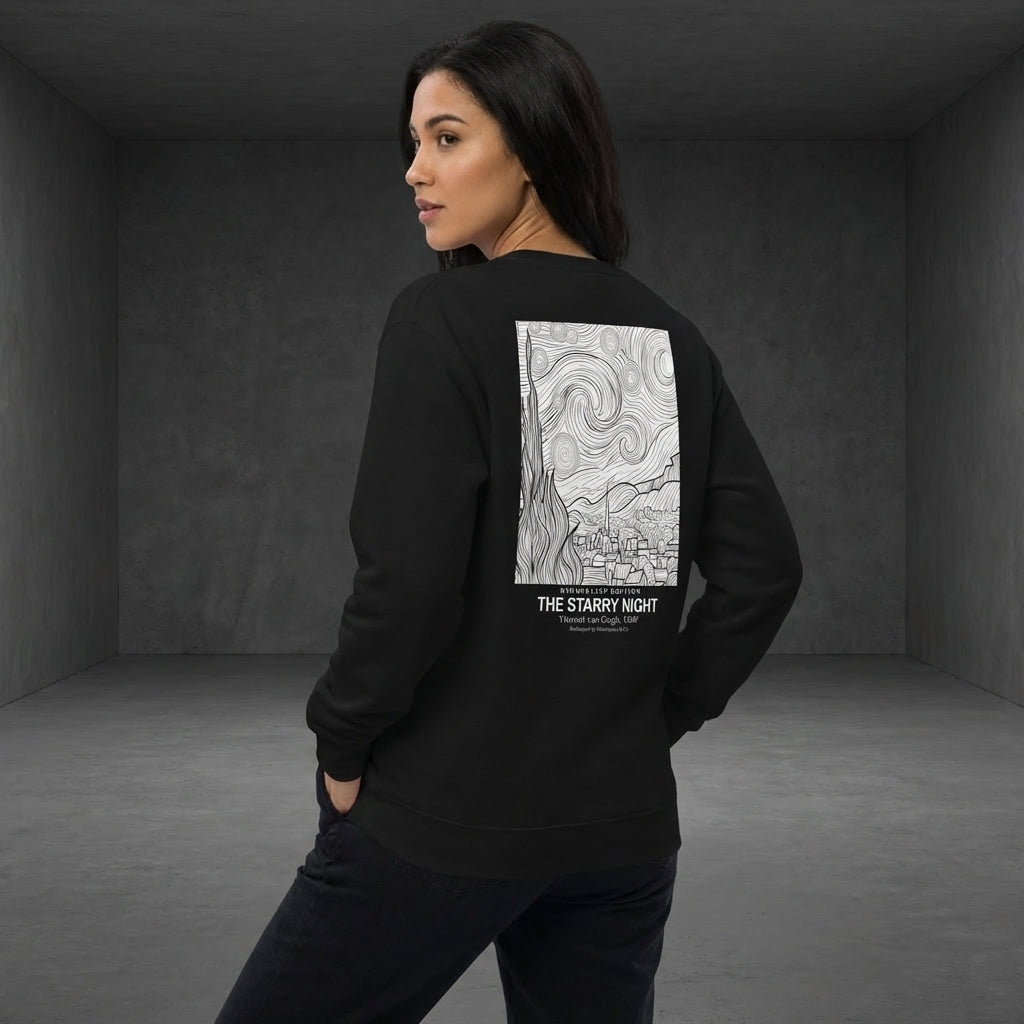 The Starry Night Sweater - MINIMALIST EDITION-4
