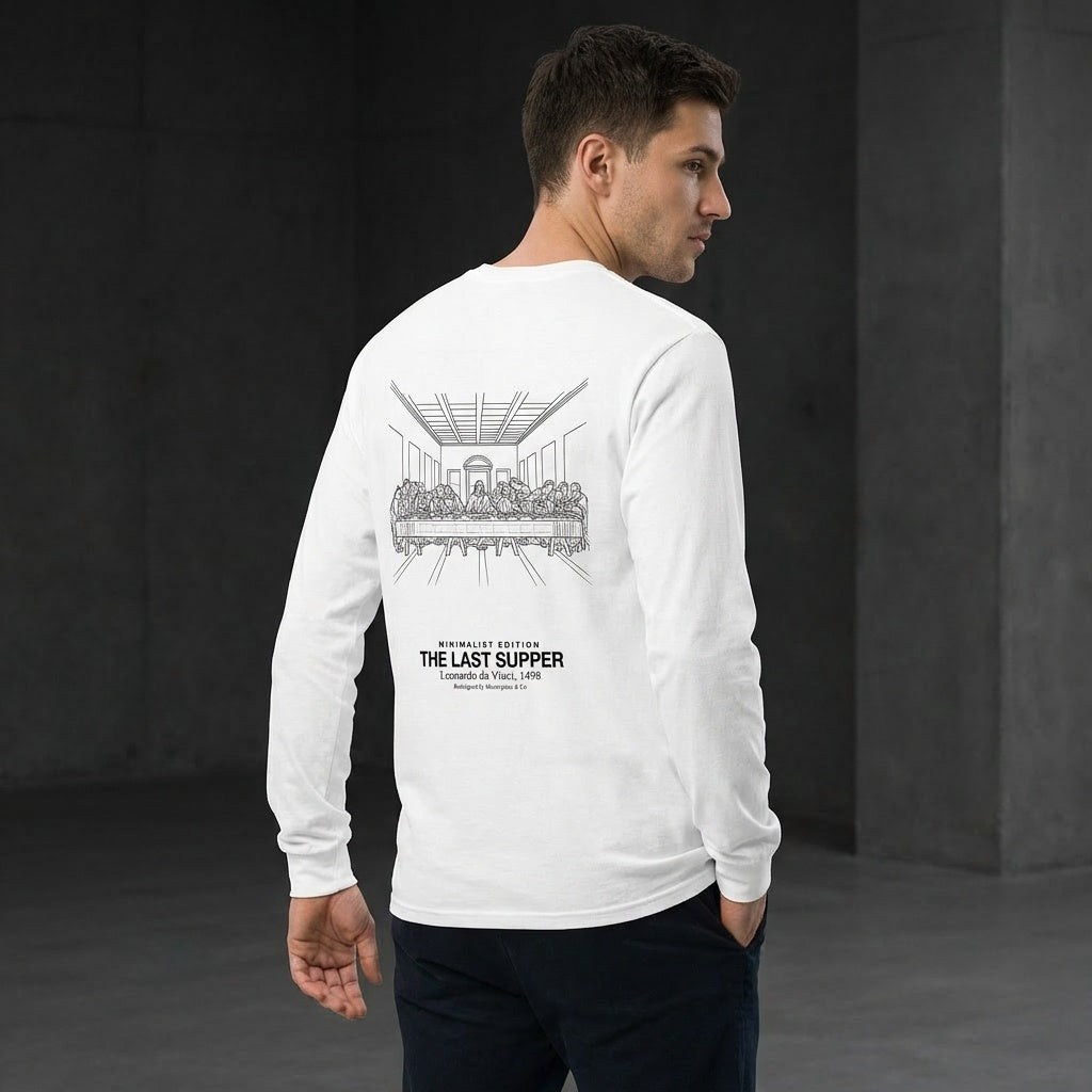 The Last Supper Longsleeve T-Shirt - MINIMALIST EDITION