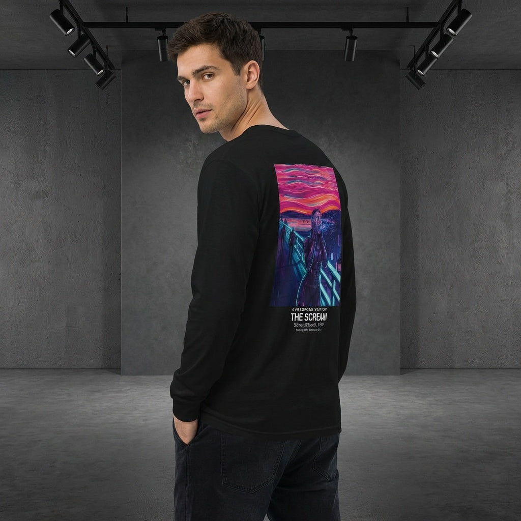 The Scream Longsleeve T-Shirt - CYBERPUNK EDITION-3