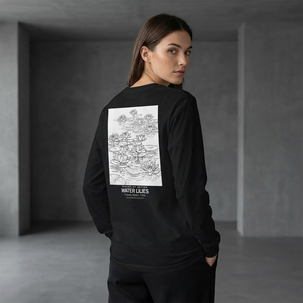 Water Lilies Sweater - MINIMALIST EDITION-3