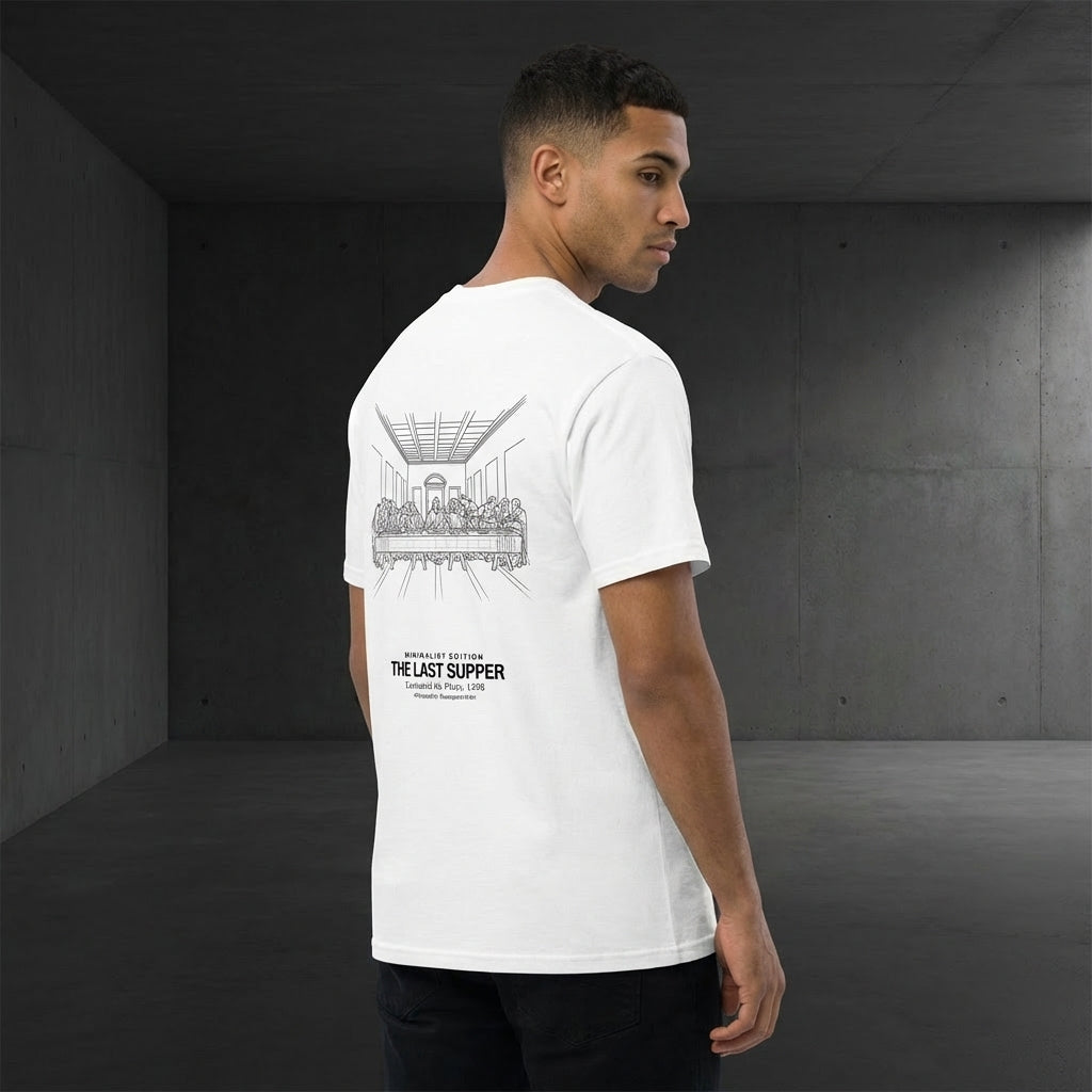 The Last Supper T-Shirt - MINIMALIST EDITION-2