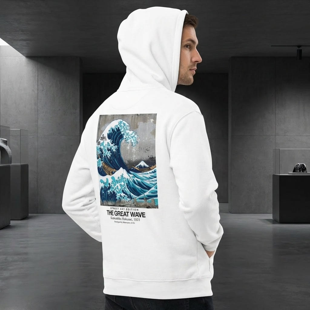 The Great Wave Hoodie - STREET ART EDITION