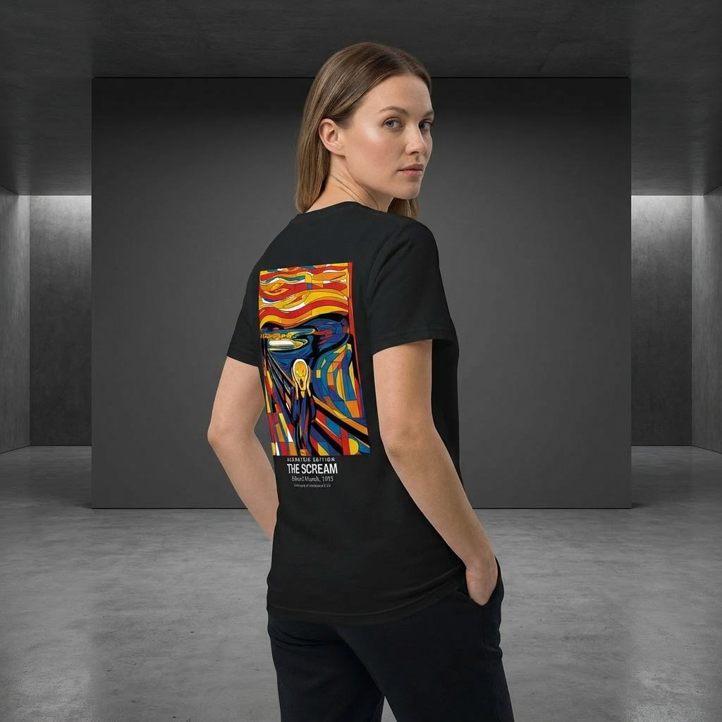 The Scream T-Shirt - GEOMETRIC EDITION-3