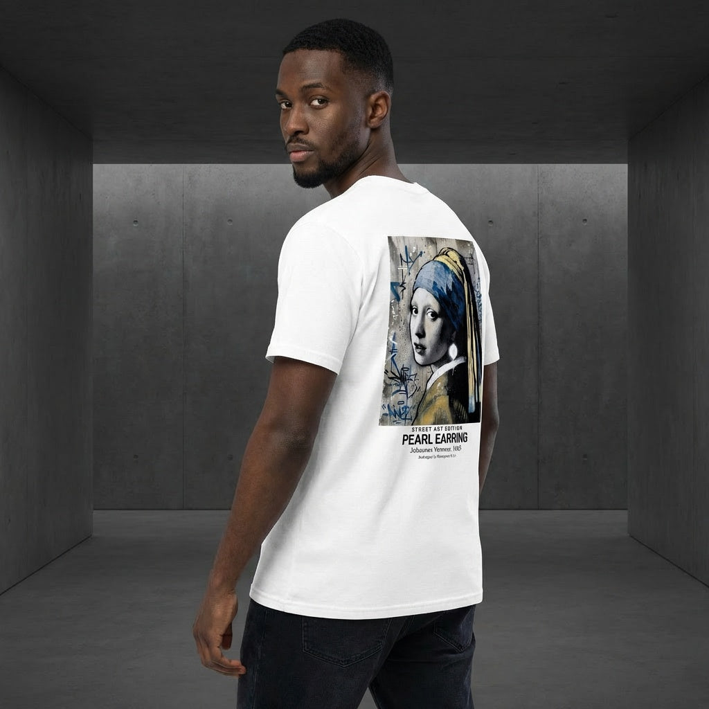 Girl with a Pearl Earring T-Shirt - STREET ART EDITION-4