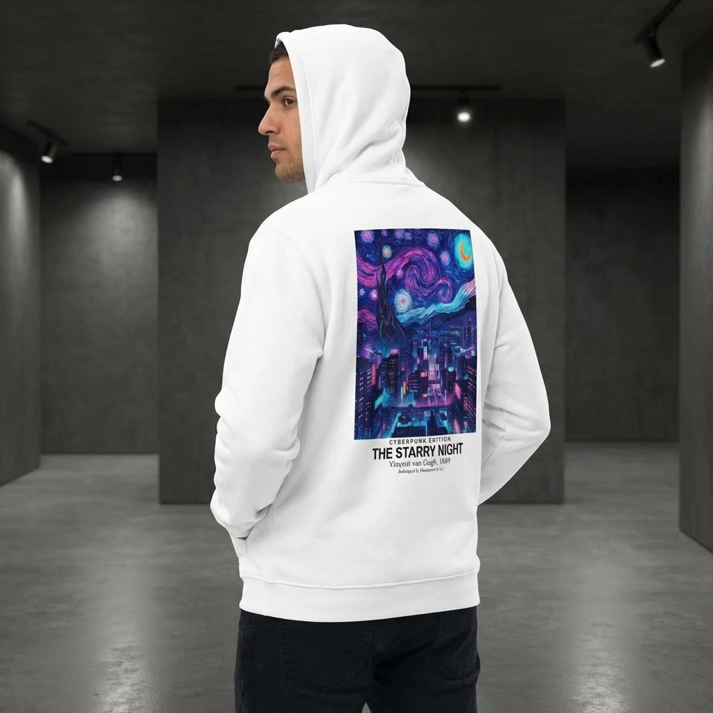The Starry Night Hoodie - CYBERPUNK EDITION-3