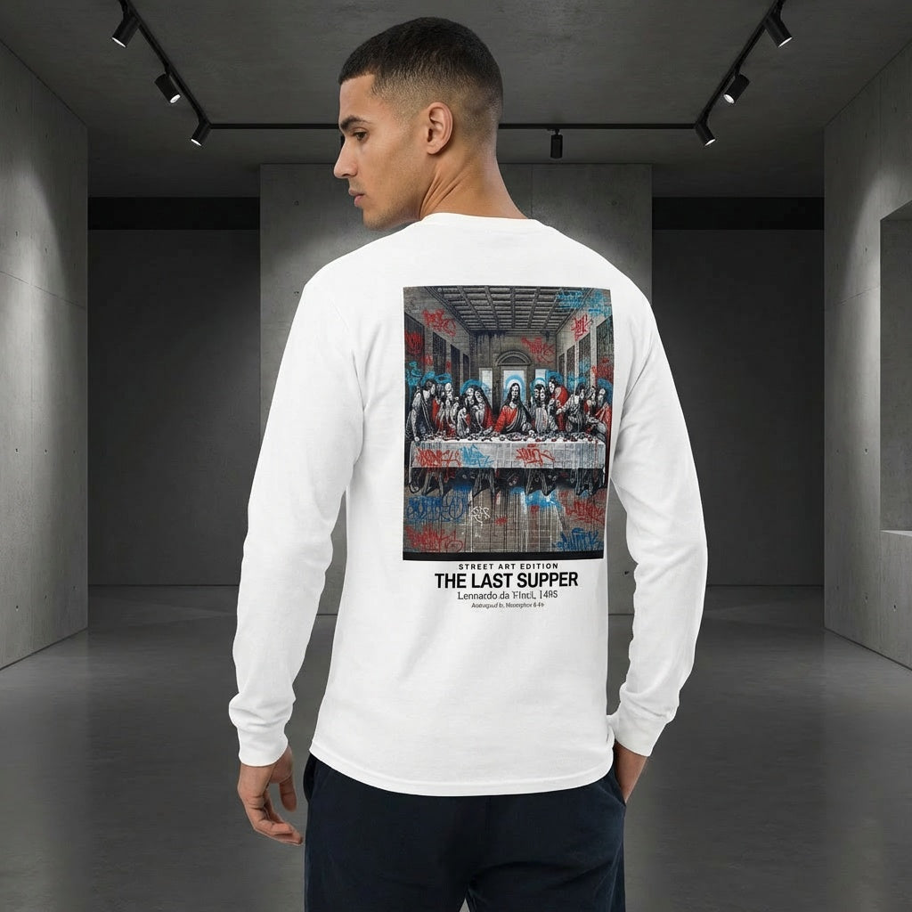 The Last Supper Longsleeve T-Shirt - STREET ART EDITION-4