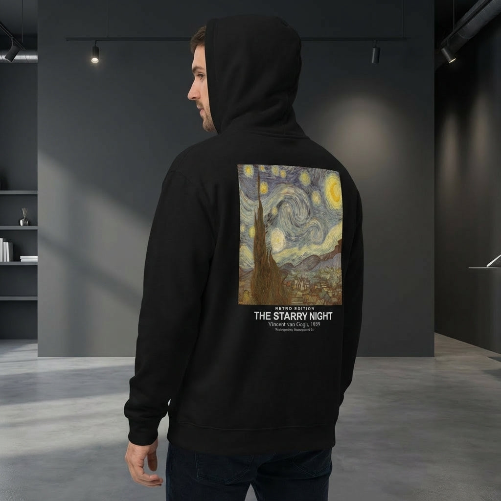 The Starry Night Hoodie - RETRO EDITION-1