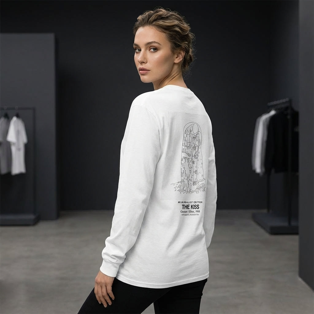 The Kiss Longsleeve T-Shirt - MINIMALIST EDITION-2
