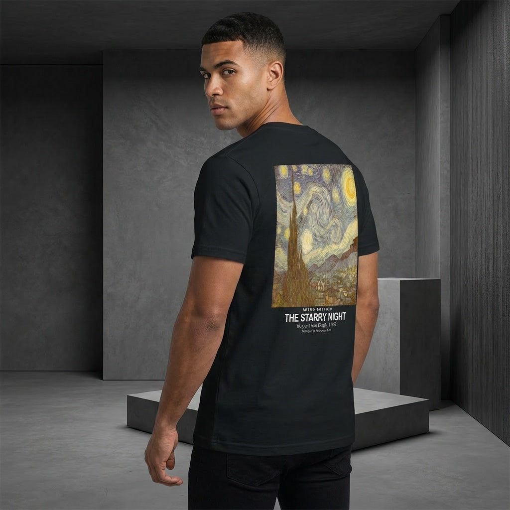 The Starry Night T-Shirt - RETRO EDITION-4