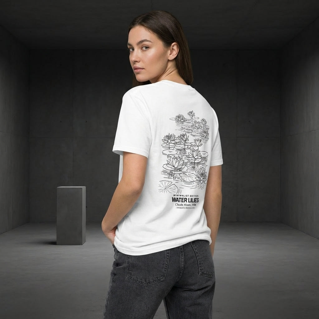 Water Lilies T-Shirt - MINIMALIST EDITION
