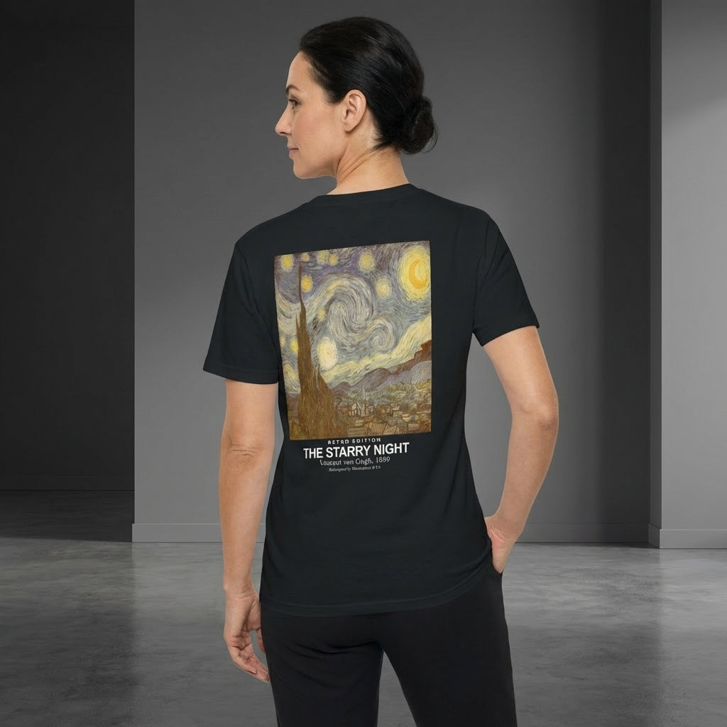 The Starry Night T-Shirt - RETRO EDITION-3