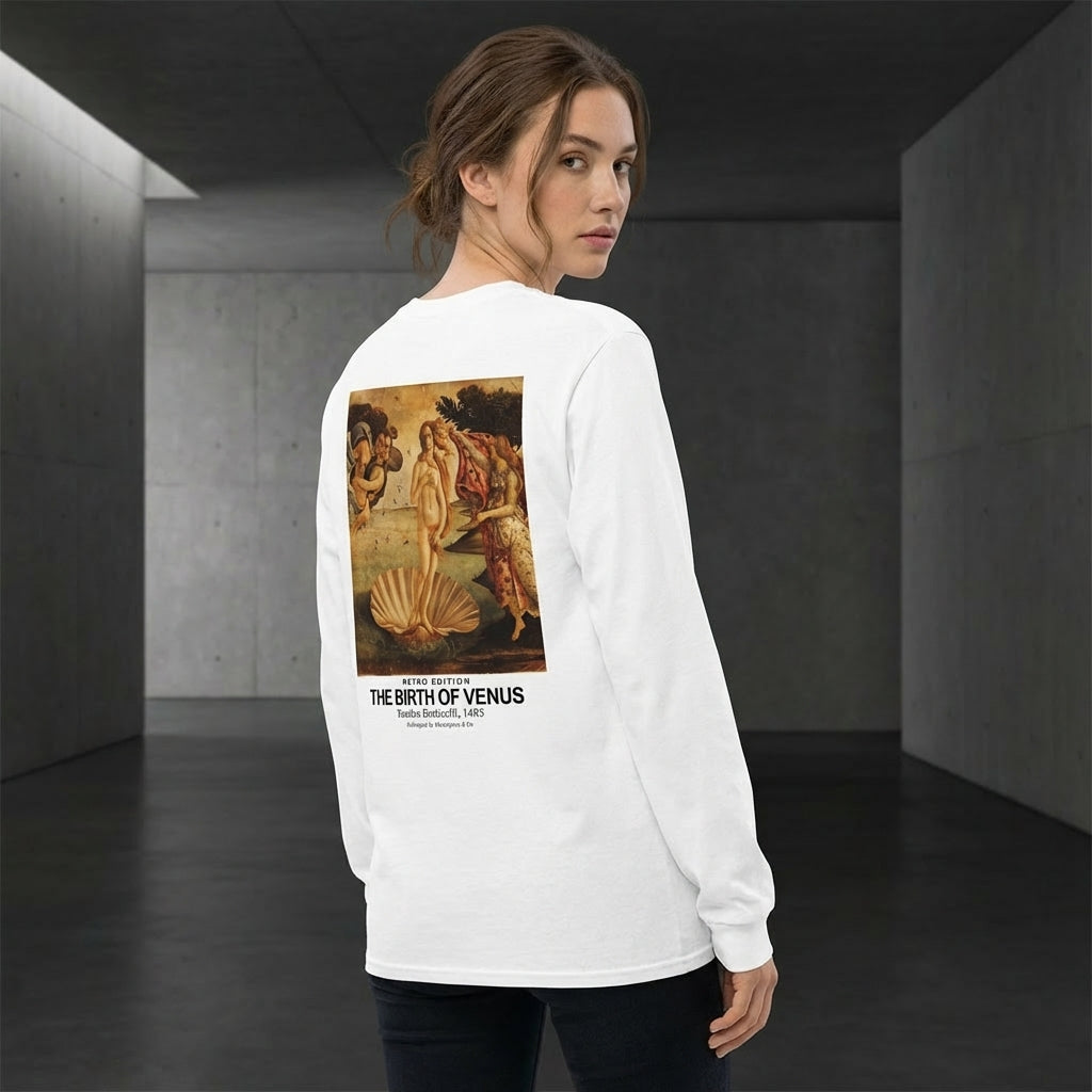 The Birth of Venus Longsleeve T-Shirt - RETRO EDITION