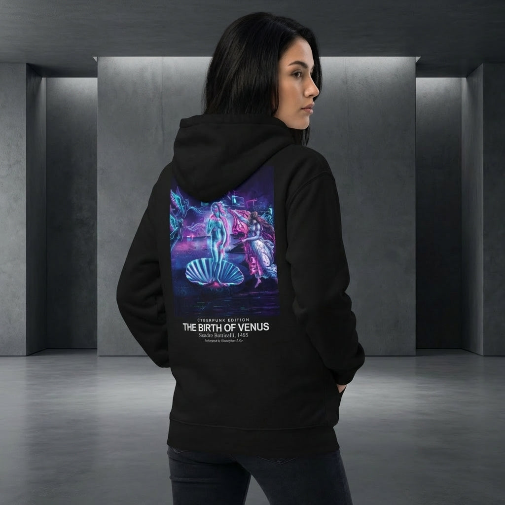 The Birth of Venus Hoodie - CYBERPUNK EDITION-2