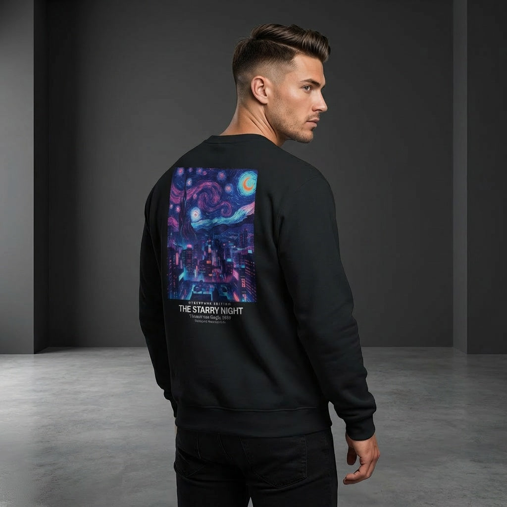 The Starry Night Sweater - CYBERPUNK EDITION-1